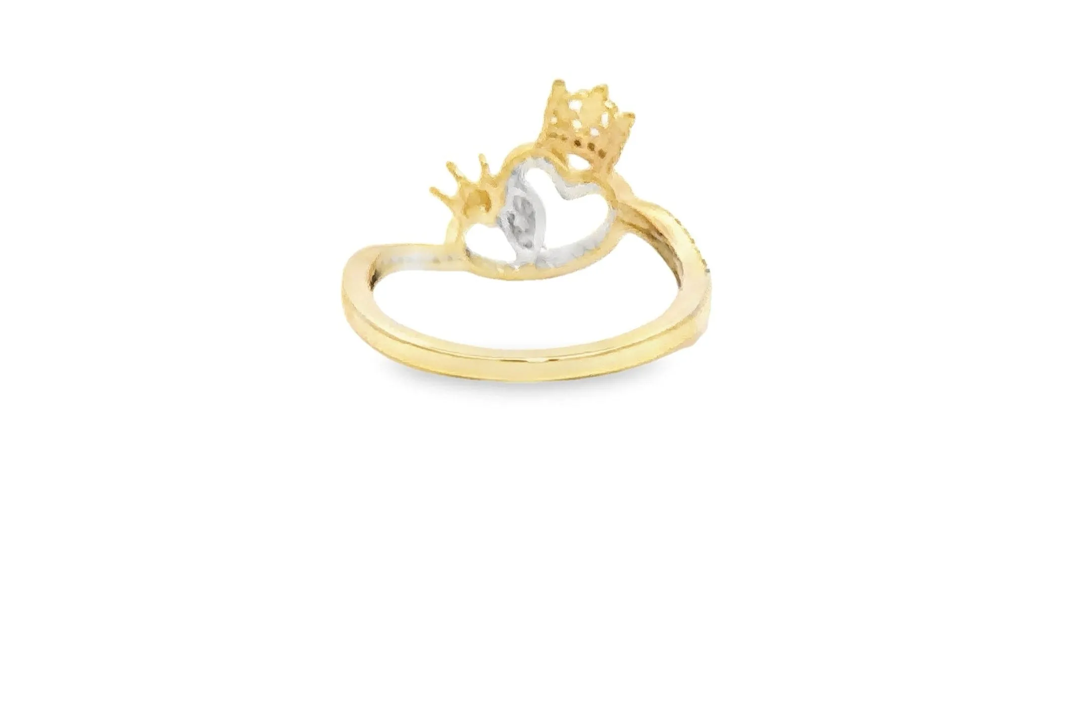 10K Gold 0.10 CTW Diamond Ring