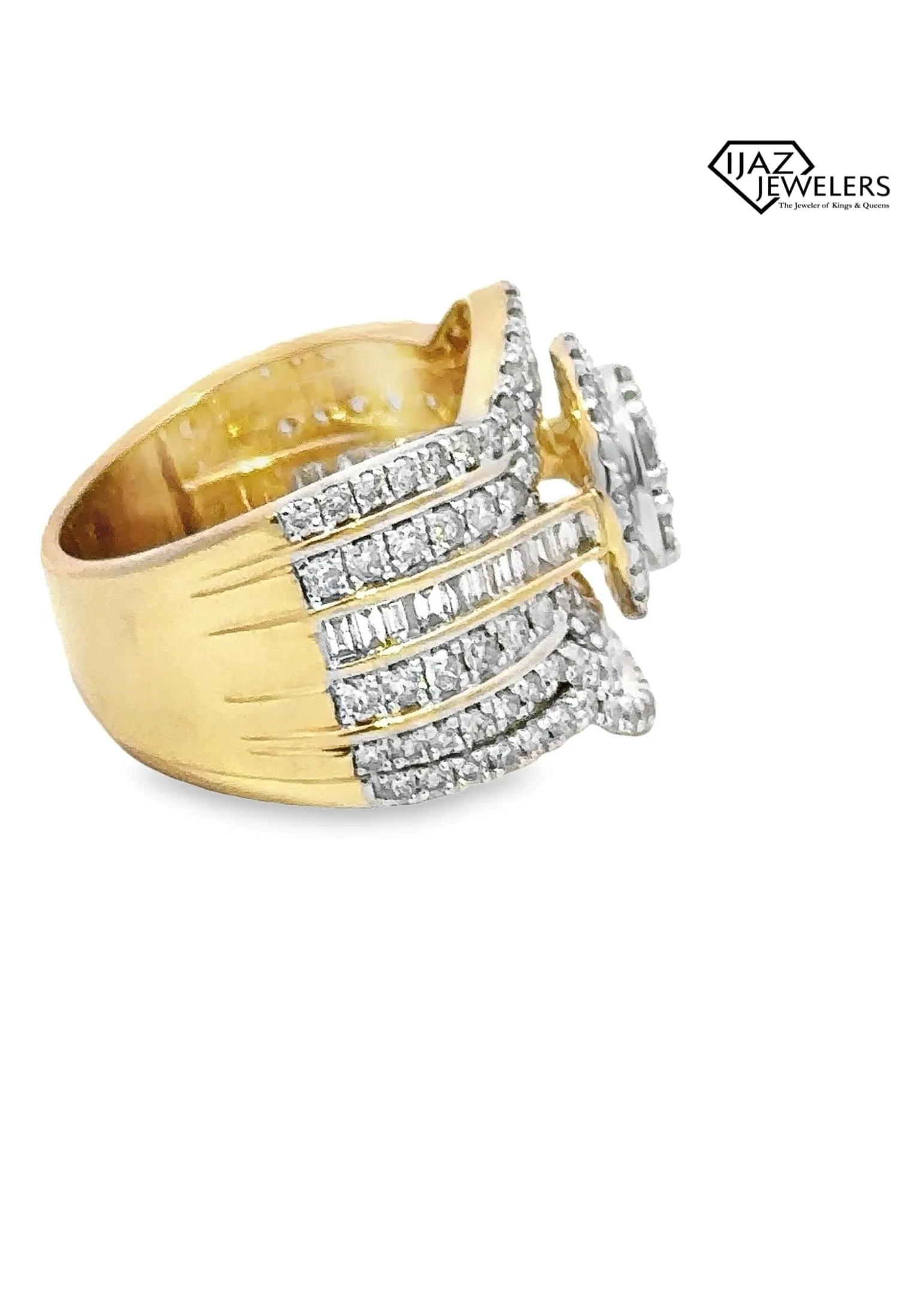 10K Gold 2.73 CTW Diamond Ladies Wedding Set