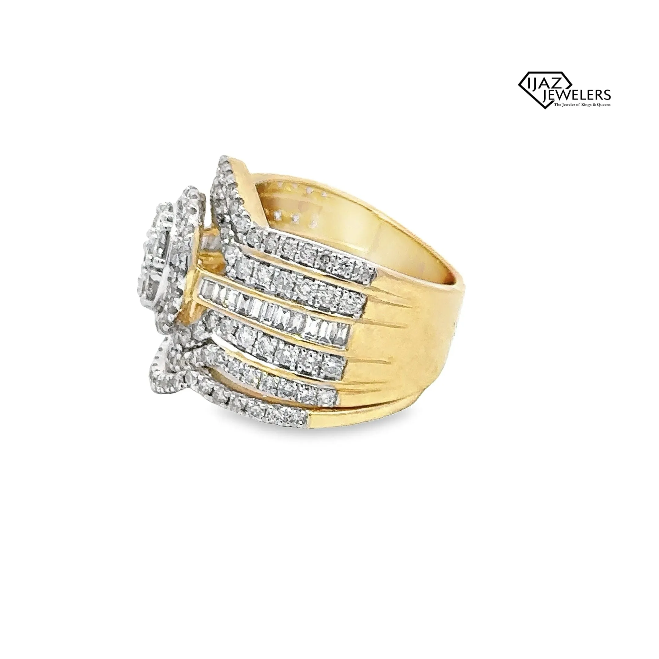 10K Gold 2.73 CTW Diamond Ladies Wedding Set