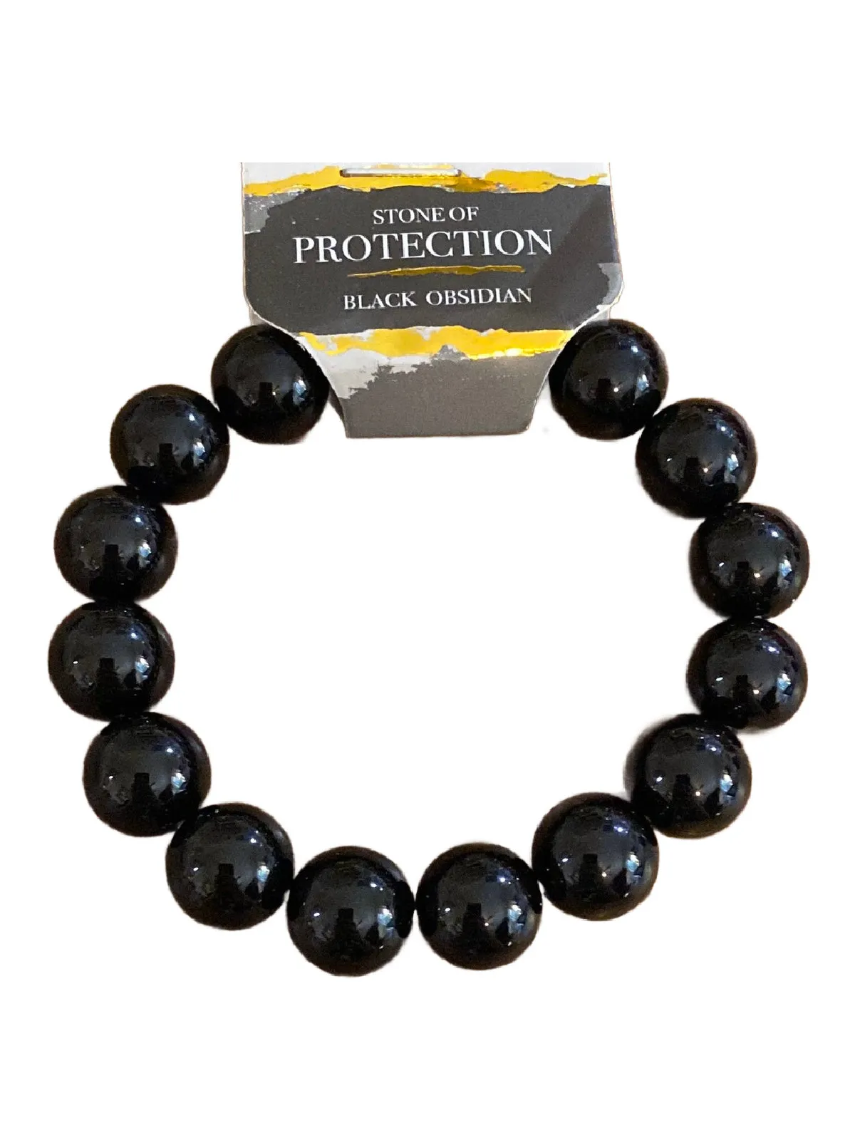 12mm Gemstone Stretch Bracelets