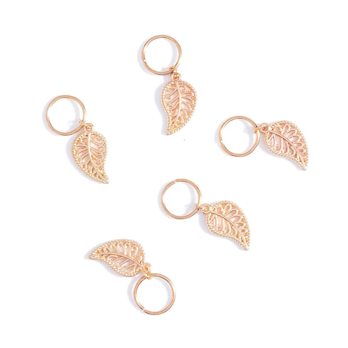 5Pcs Per Set Silver Gold Hair Rings