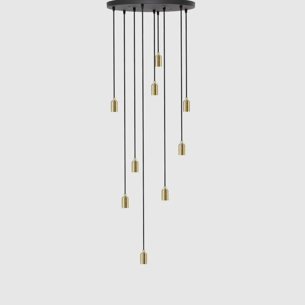 9 Drop Chandelier Light