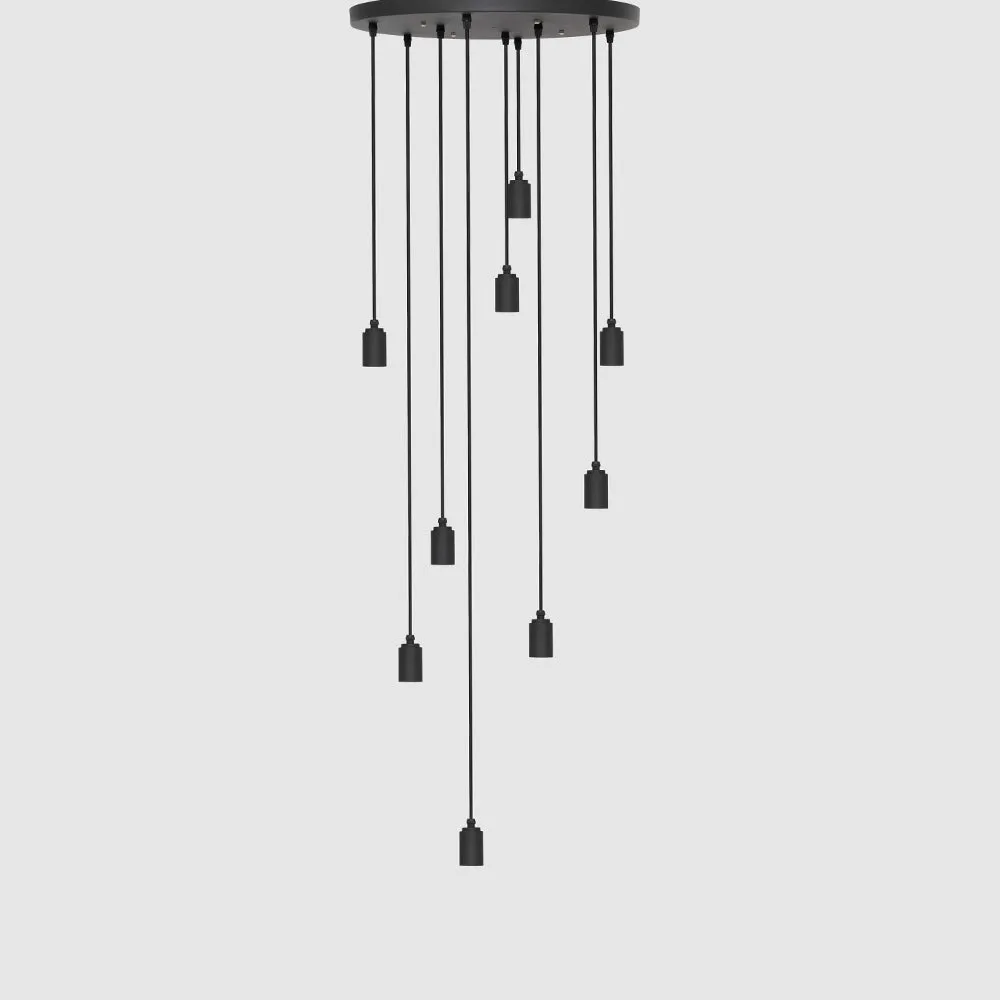 9 Drop Chandelier Light