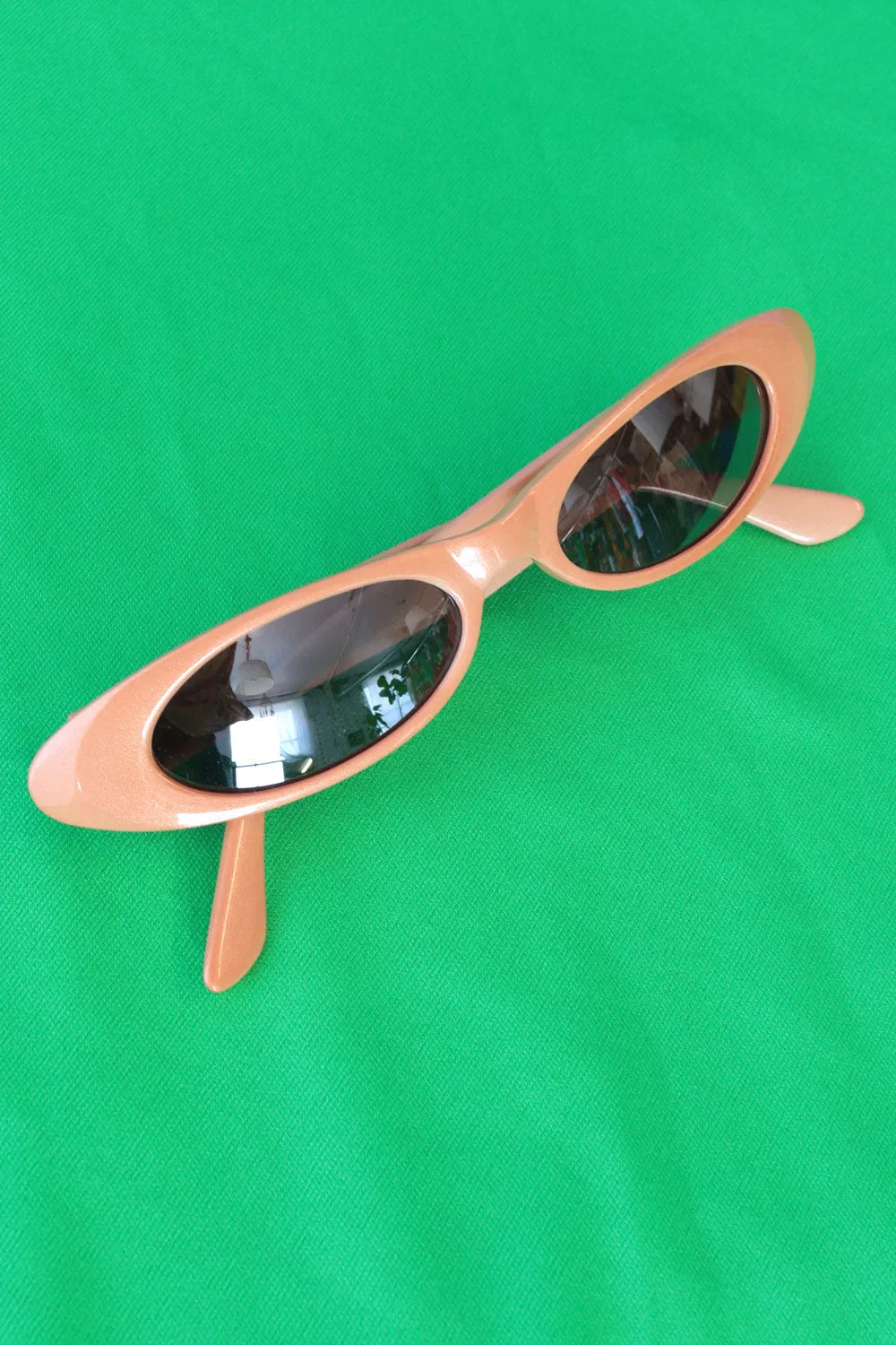 90s Iridescent Pink Sunglasses