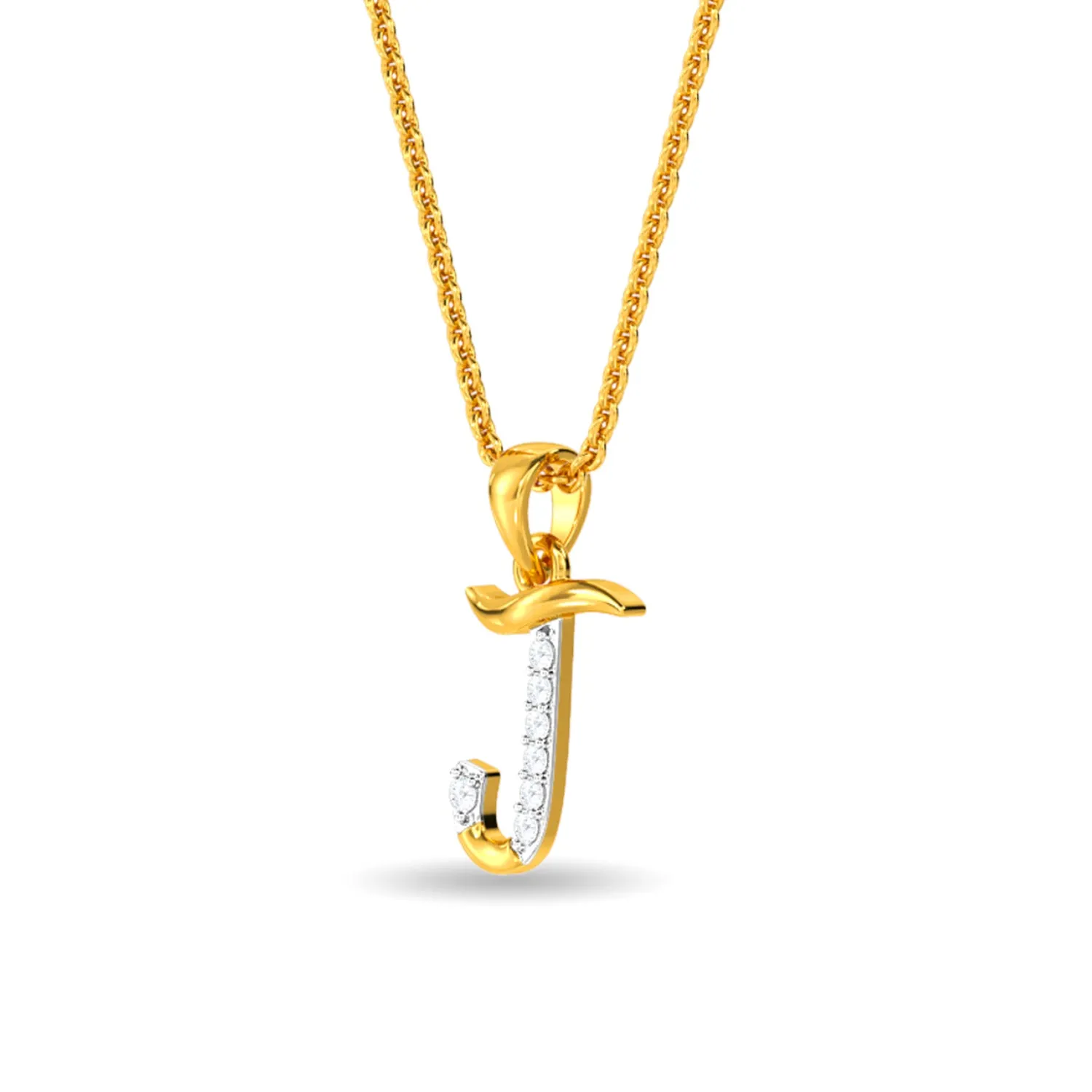 Alphabet J Pendant