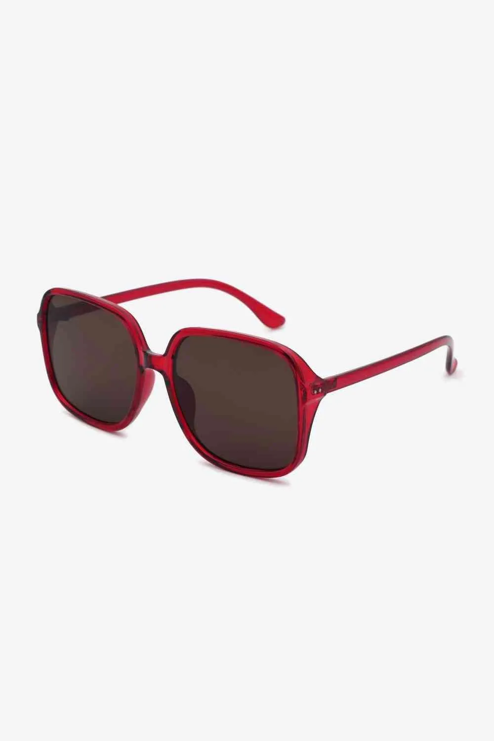 Angie Polycarbonate Square Sunglasses