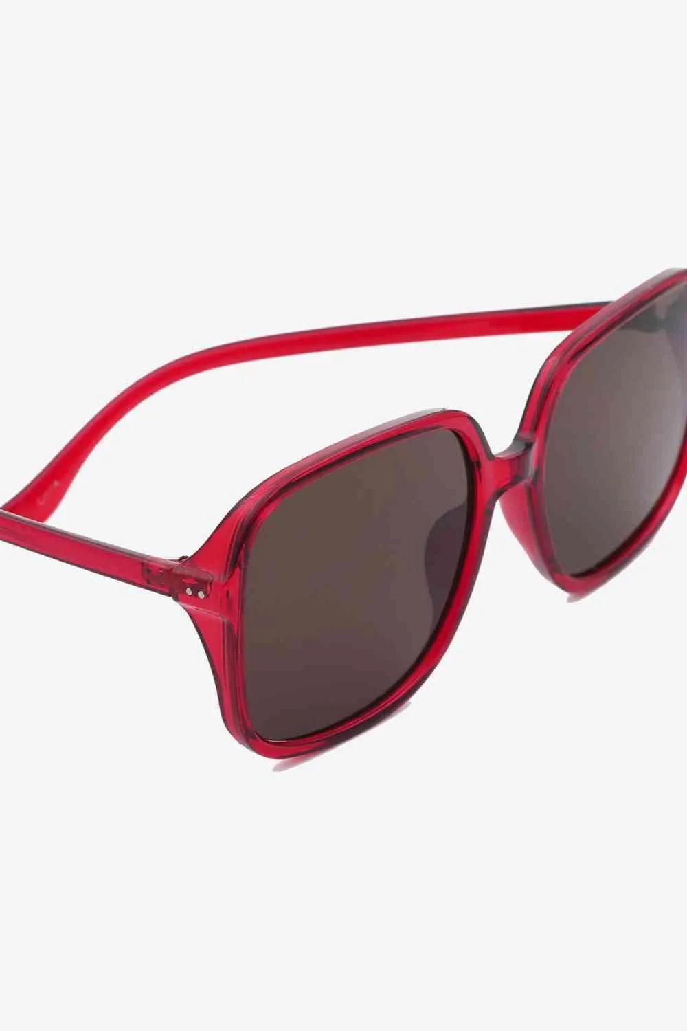 Angie Polycarbonate Square Sunglasses