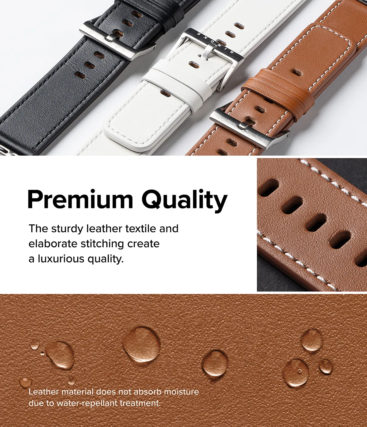 Apple Watch 49mm / 45mm / 44mm / 42mm | Leather One Basic Bold