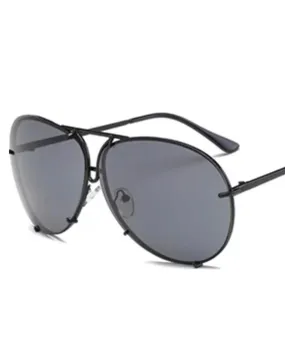 Aviator Sunglasses - Black