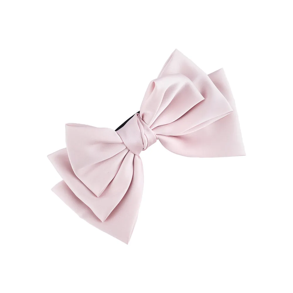 BASIC TRIPLE BOW BARRETTE