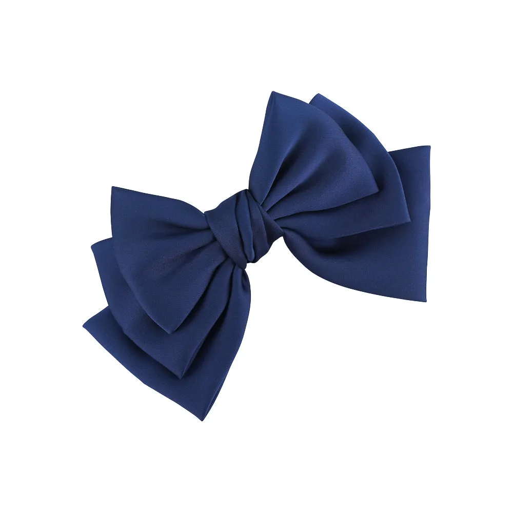 BASIC TRIPLE BOW BARRETTE