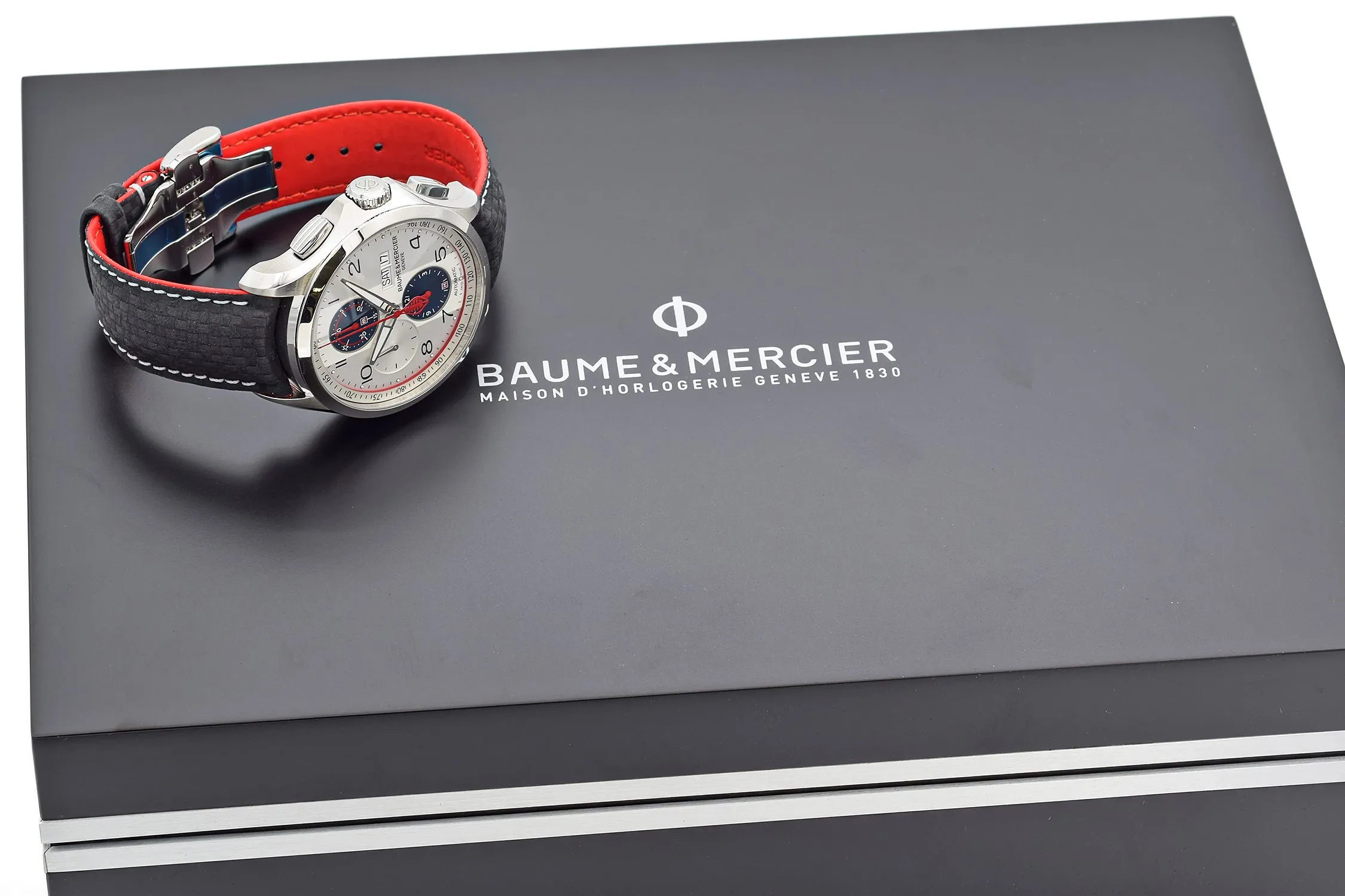 Baume & Mercier Clifton Club Shelby Cobra Automatic Men's Watch  Box Booklets