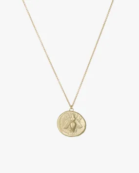 Bee Coin Pendant