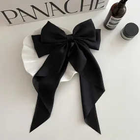 Big Bow Ribbon Hair Clips