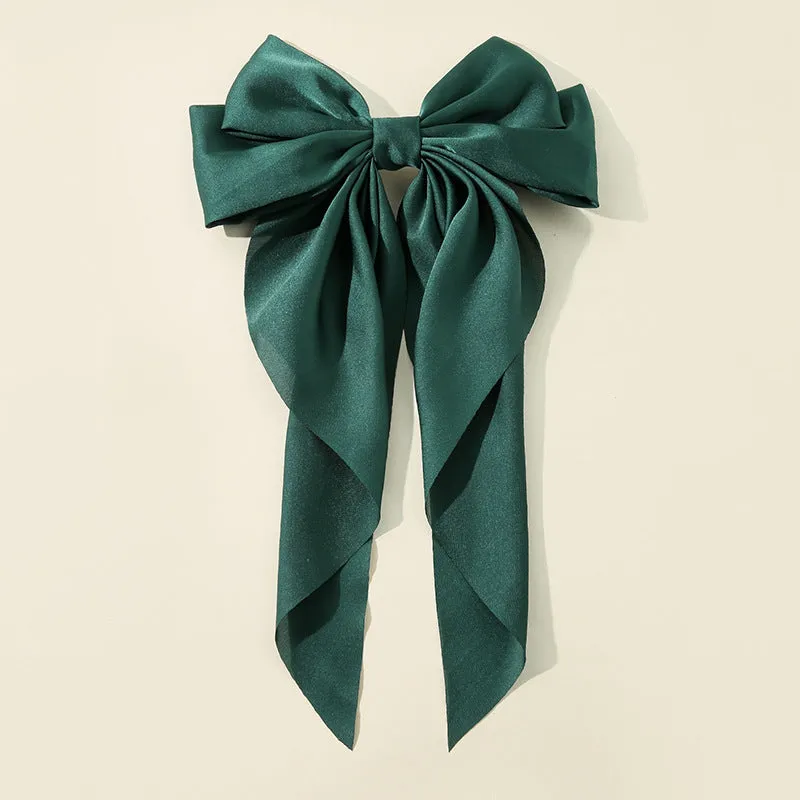 Big Bow Ribbon Hair Clips