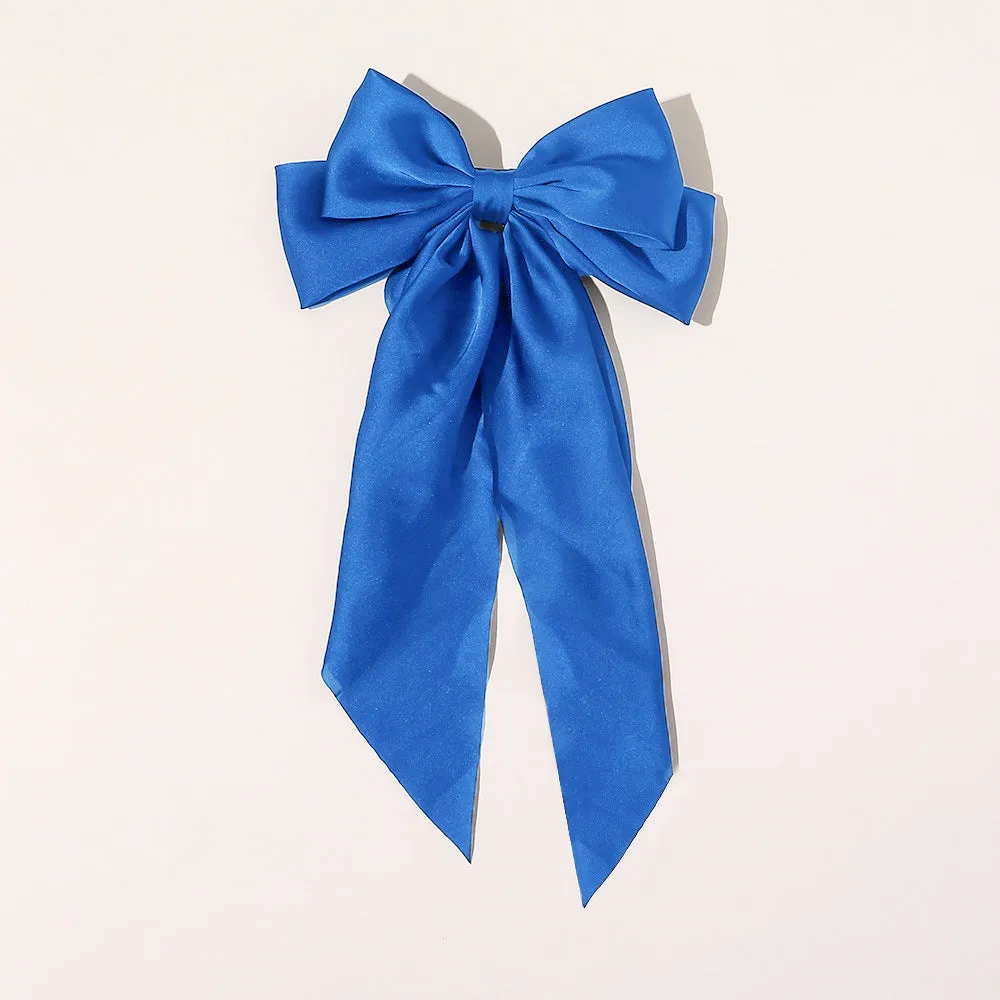 Big Bow Ribbon Hair Clips