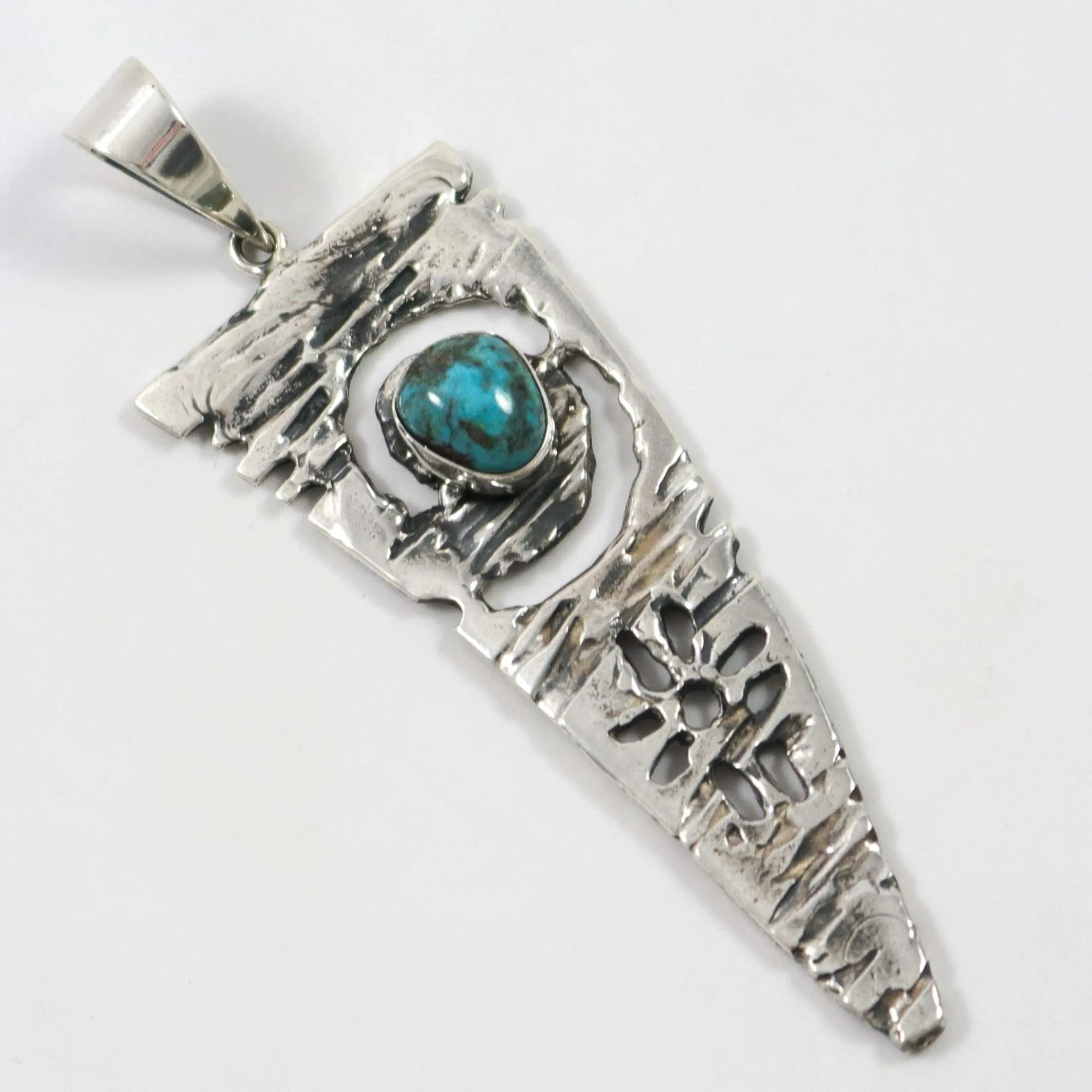 Bisbee Turquoise Pendant