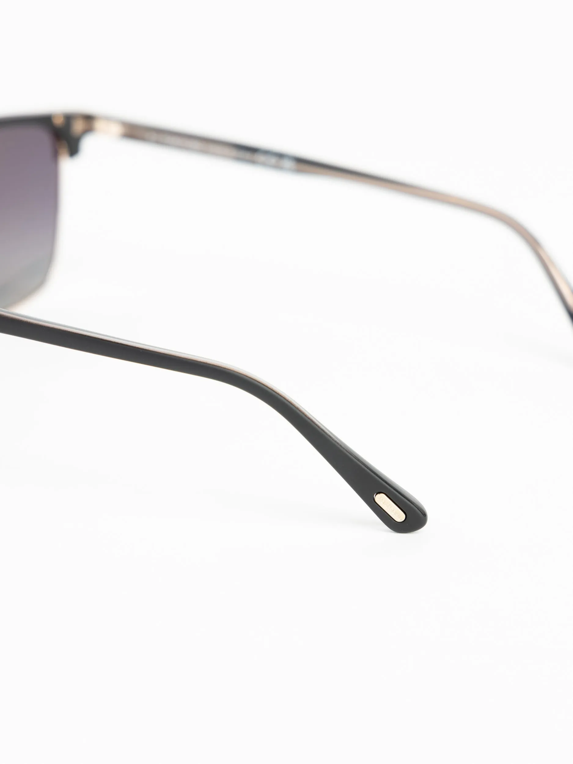 Black Polarized Hudson Sunglasses