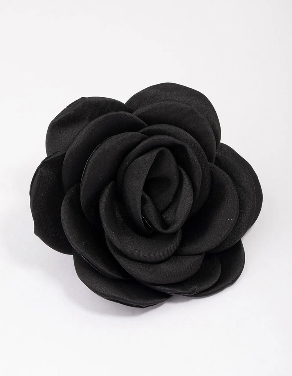 Black Rosette Hair Tie