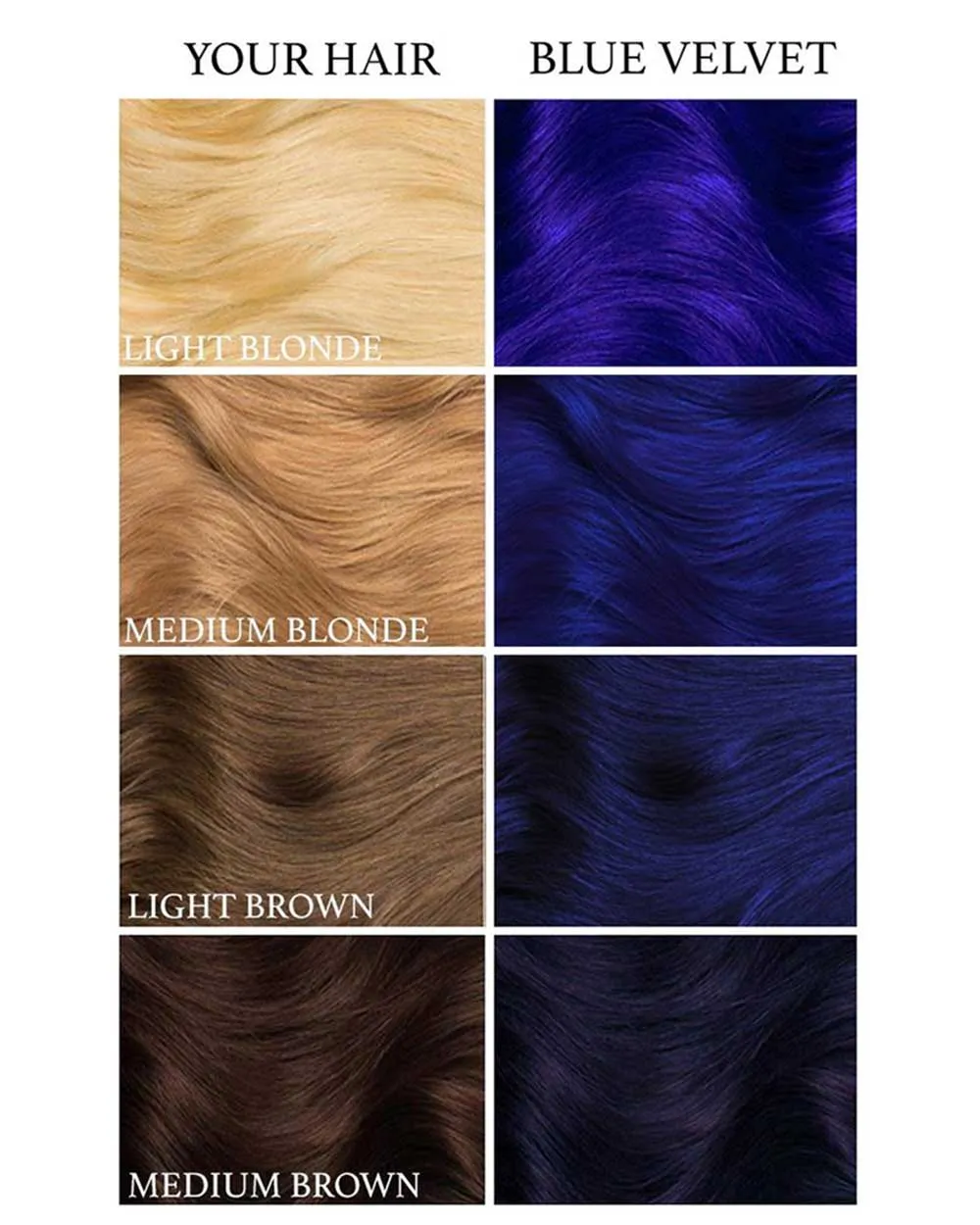 Blue Velvet Hair Colour