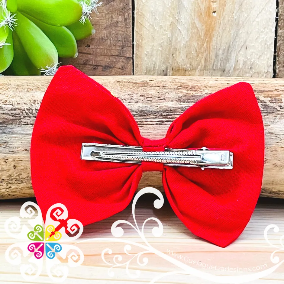 Bouquet Hair Bow Clip