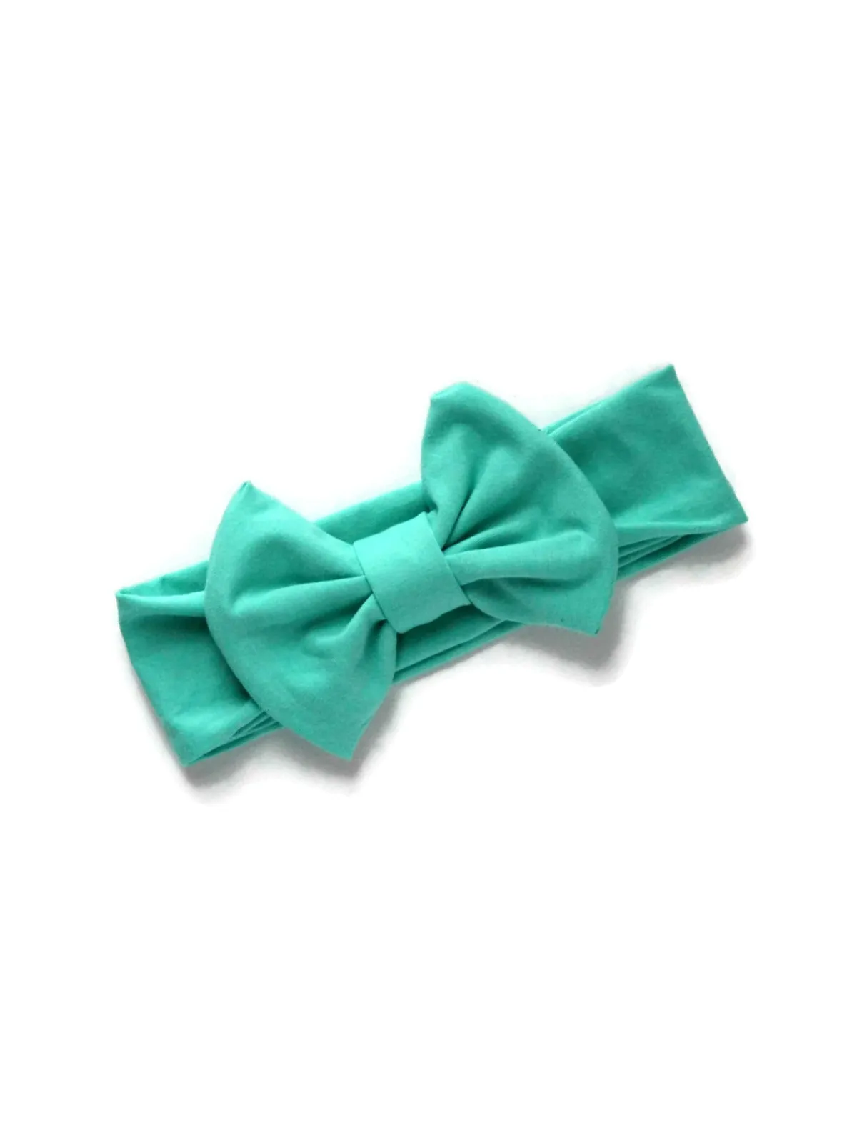 Bow Headband - Mint Green