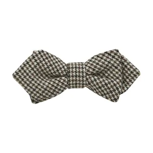 Buckle Bow Tie-Tie-Houndtooth