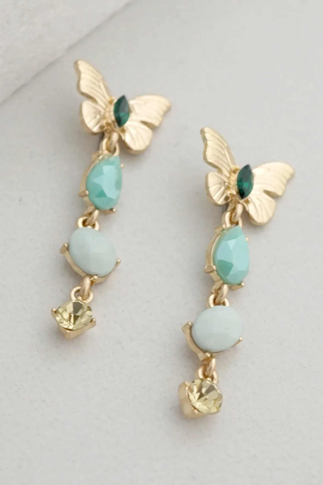 Butterfly Summer Drop Earrings