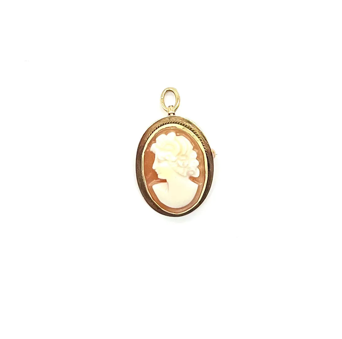 Cameo Pendant and Brooch