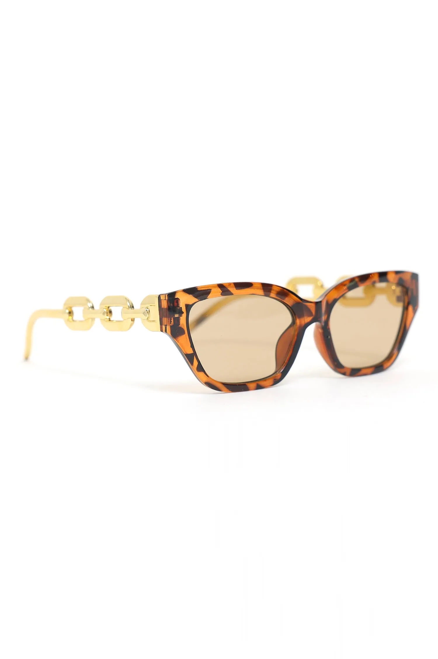 CAT EYE SUNGLASSES-LEOPARD