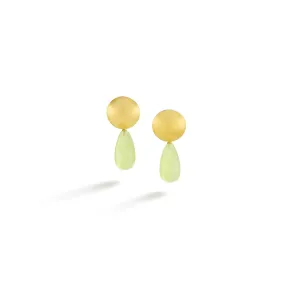 Chalcedony Drop Earring Pendants