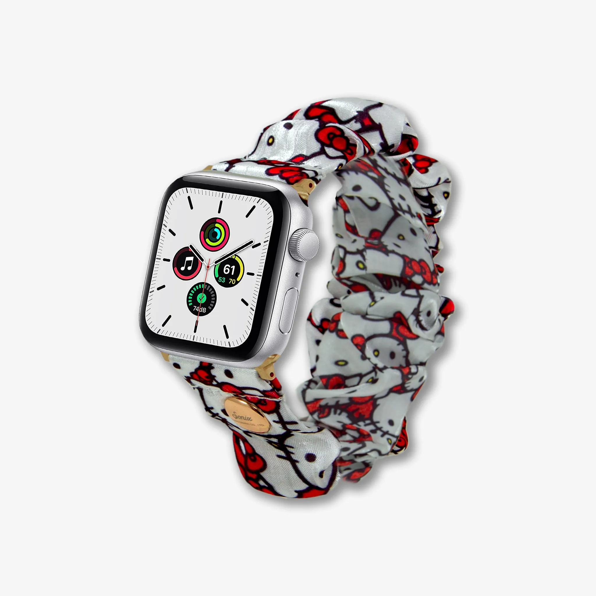 Classic Hello Kitty® White Scrunchie Apple Watch® Band