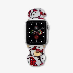 Classic Hello Kitty® White Scrunchie Apple Watch® Band