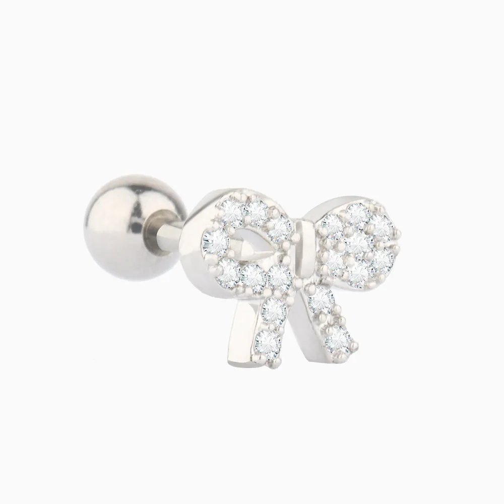 Cute Bow Stud