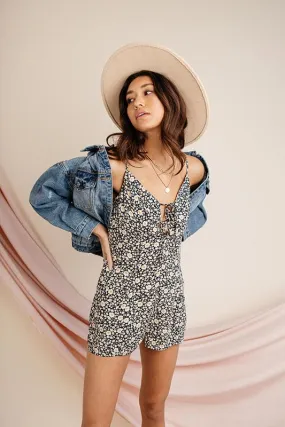 Daisy Tie Romper