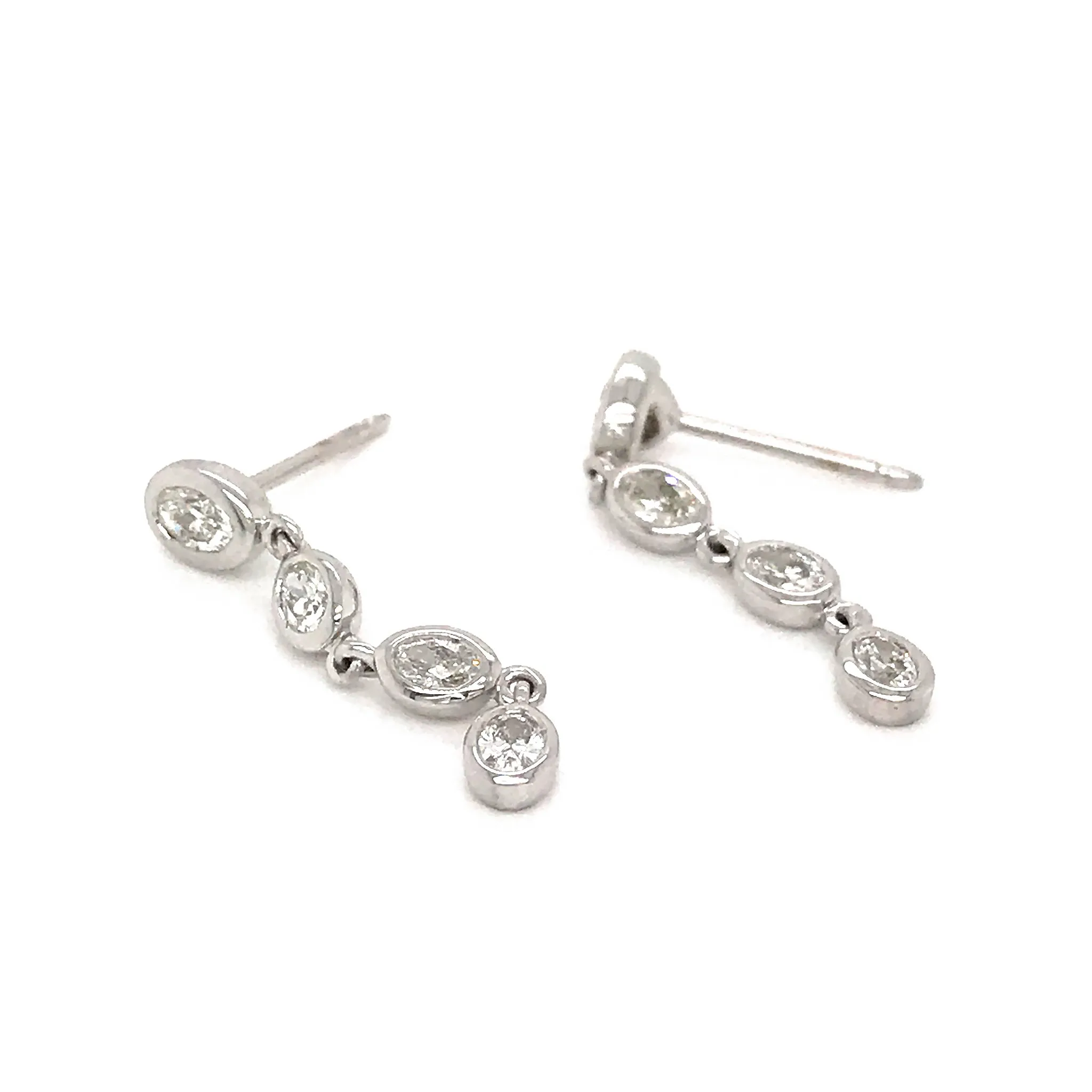 Diamond Drop Earrings