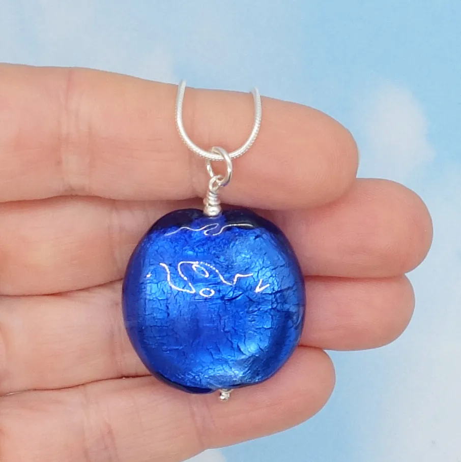 evening blue pendant