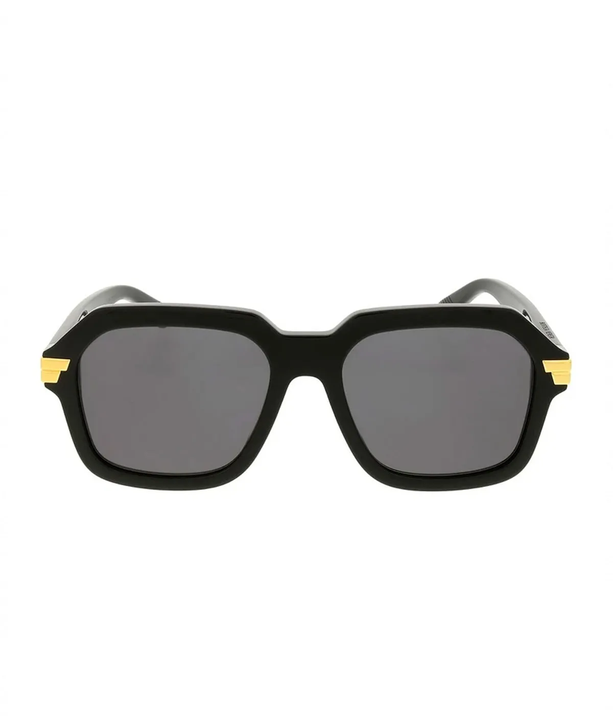 Farrah Rectangle Sunglasses in Black