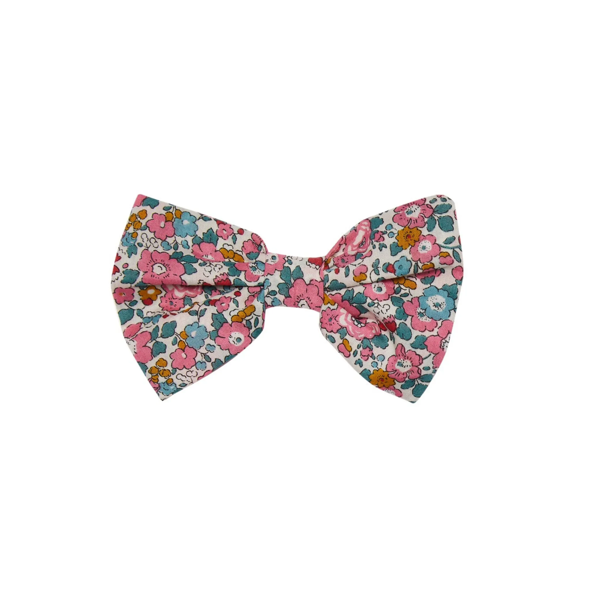 Floral Bow Hairclip - Daniella