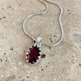 Garnet Pendant - Melita