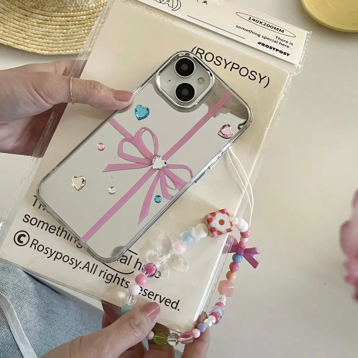 Gift Bow Mirror Phone Case