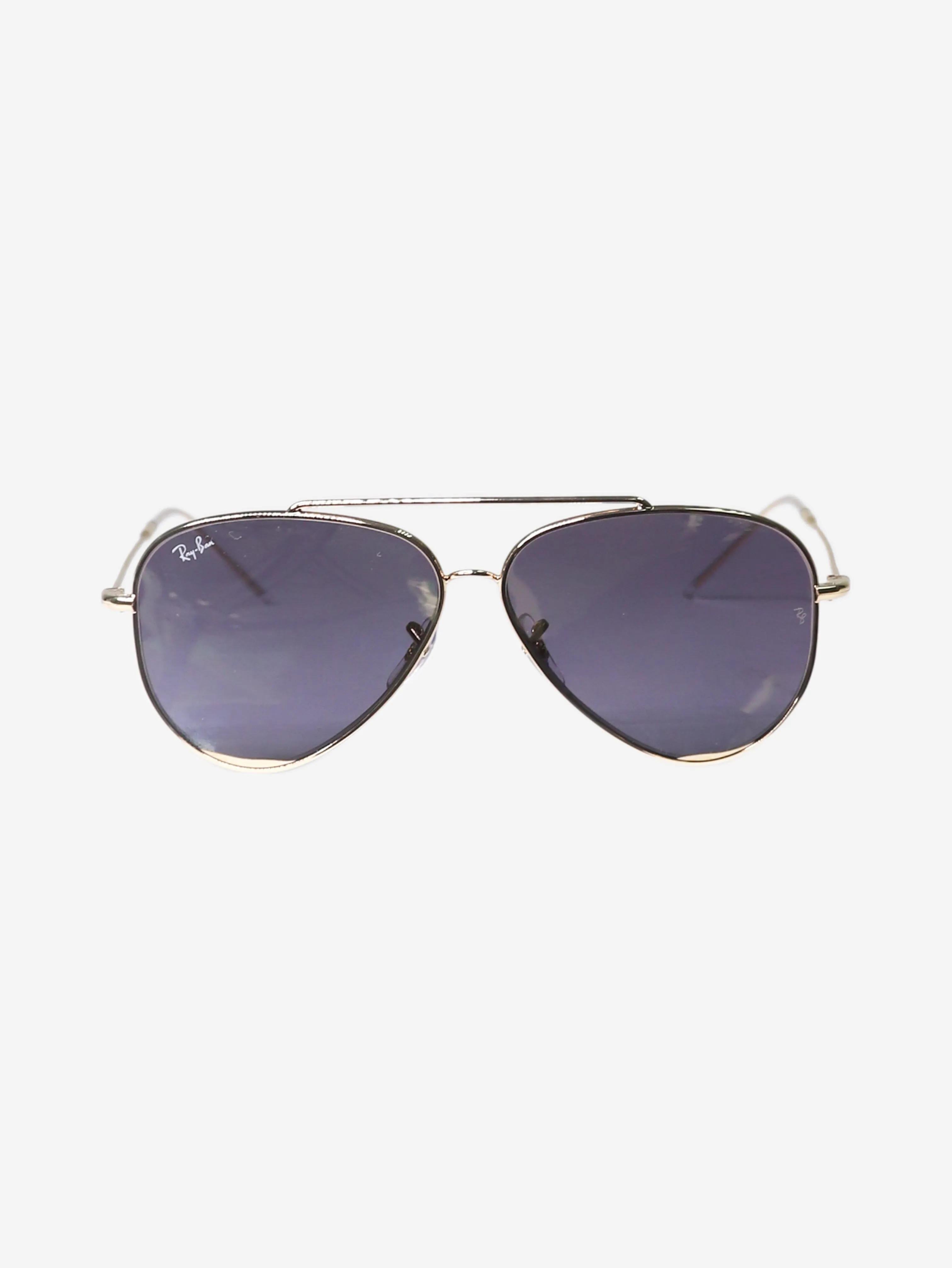 Gold aviator sunglasses