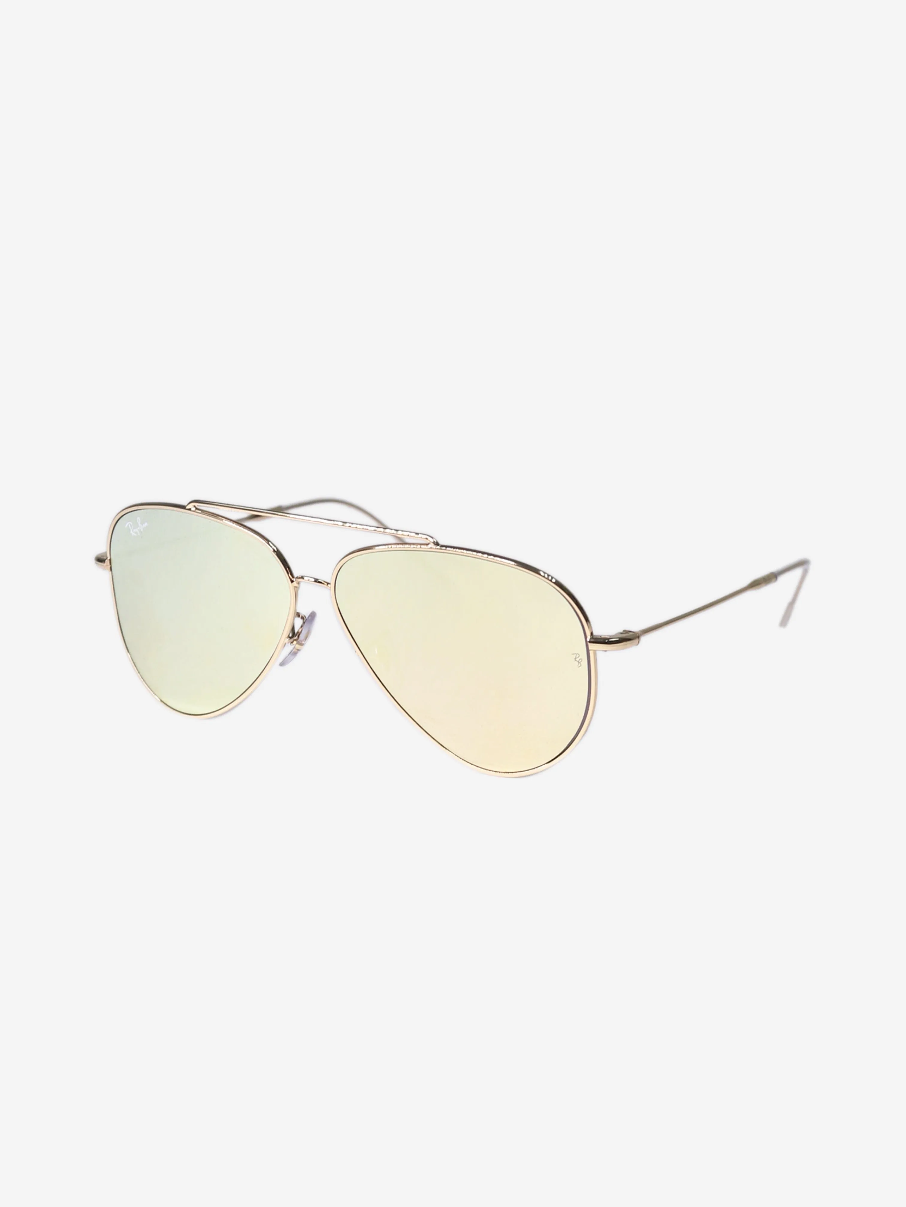 Gold aviator sunglasses