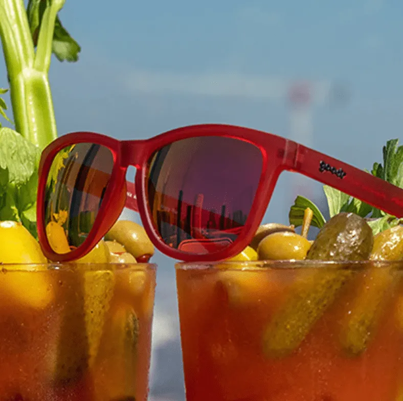 Goodr OG Sunglasses - Phoenix at a Bloody Mary Bar