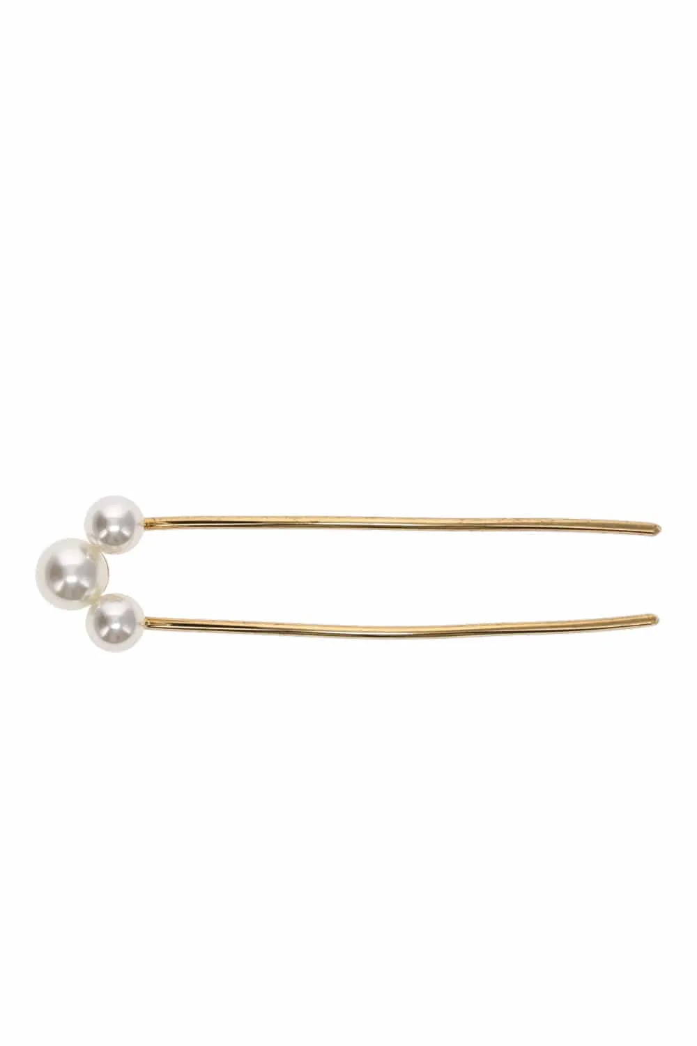 Gretel Gold Pearl Hair Pin