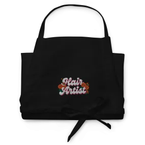 Hair Artist Retro Embroidered Apron