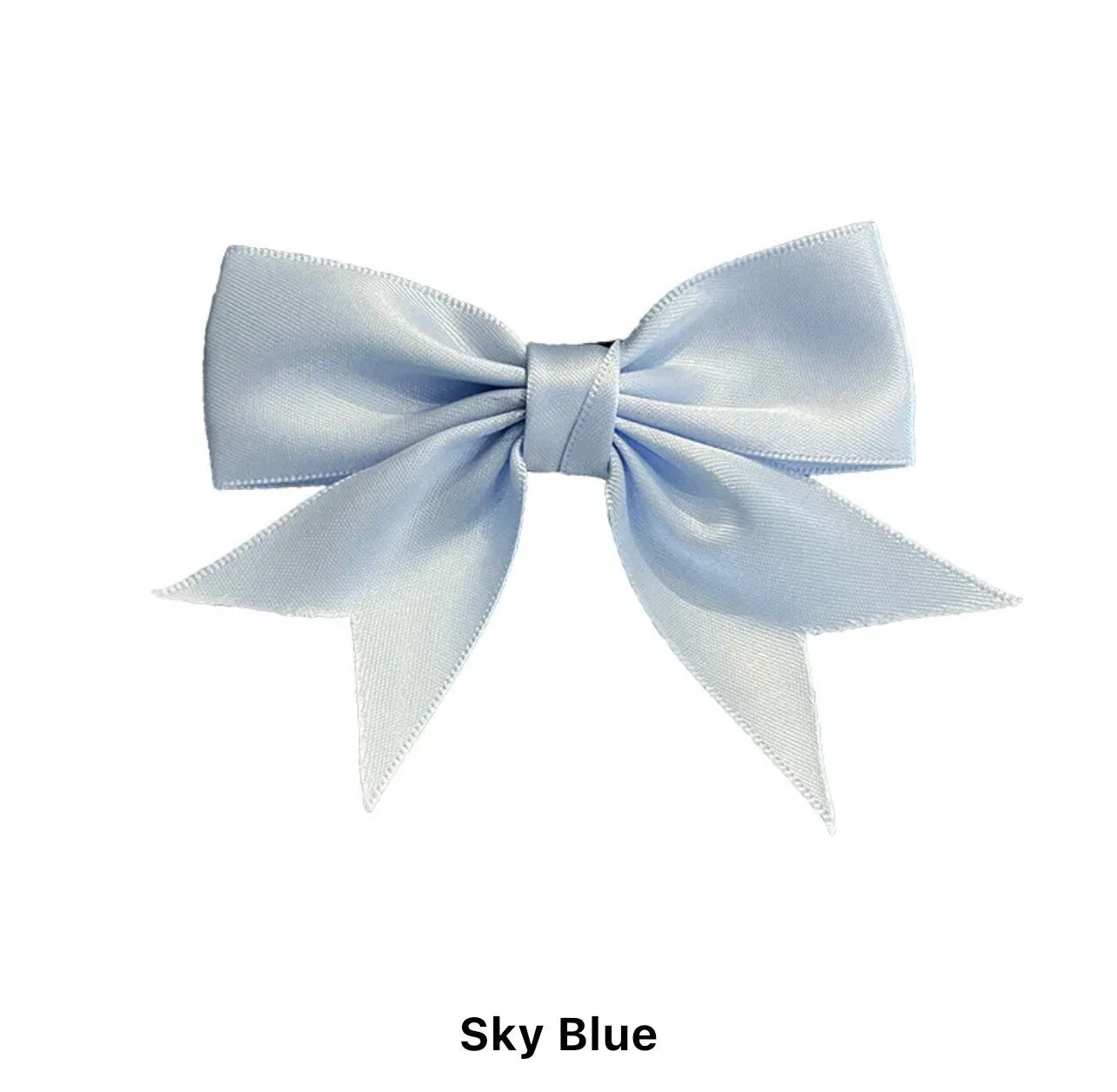 Hair Bow Clips Satin Cute Hair Ribbons Girls Ribbon Bows for Hair BowKnot Barrettes Hair Accessories