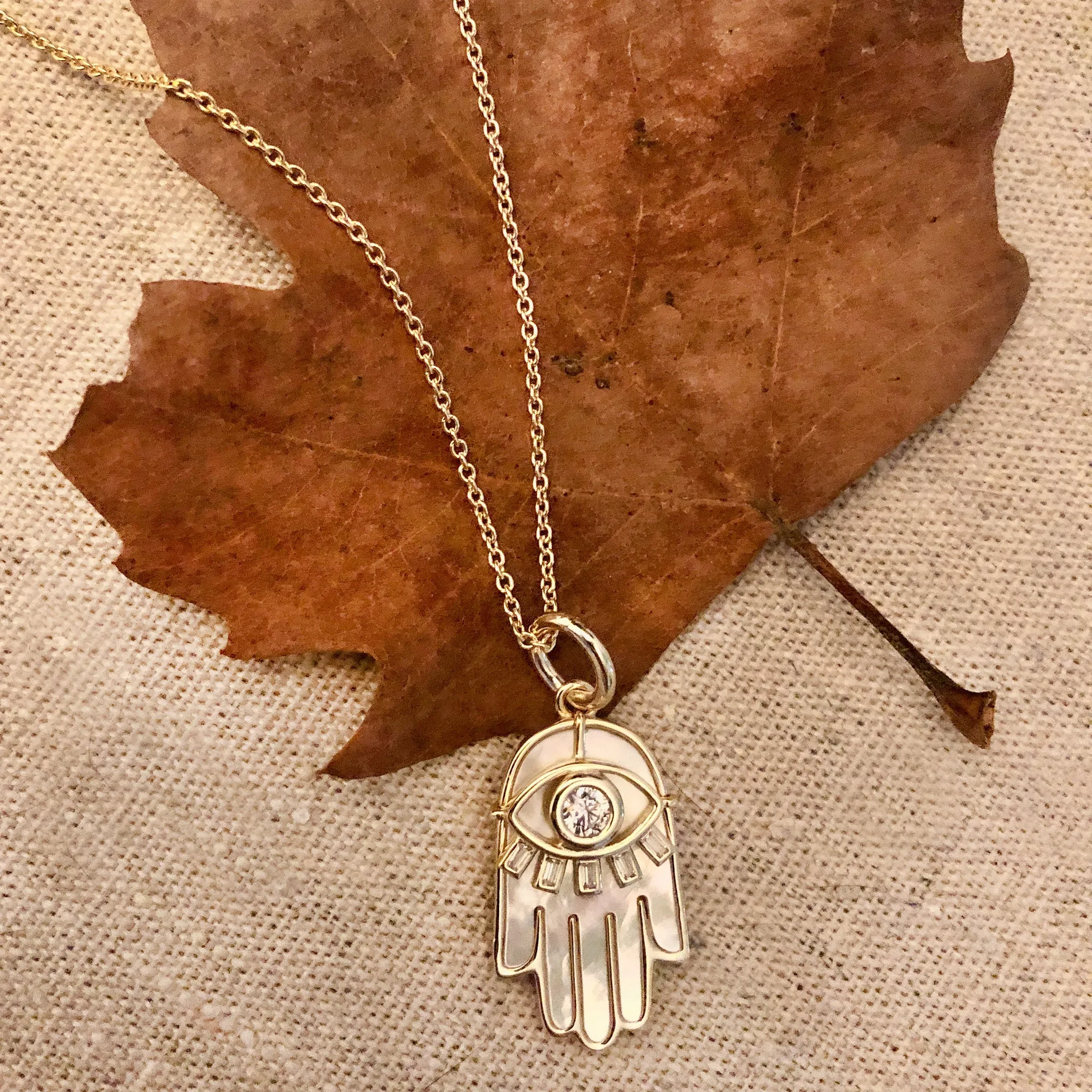 Hamsa Necklace