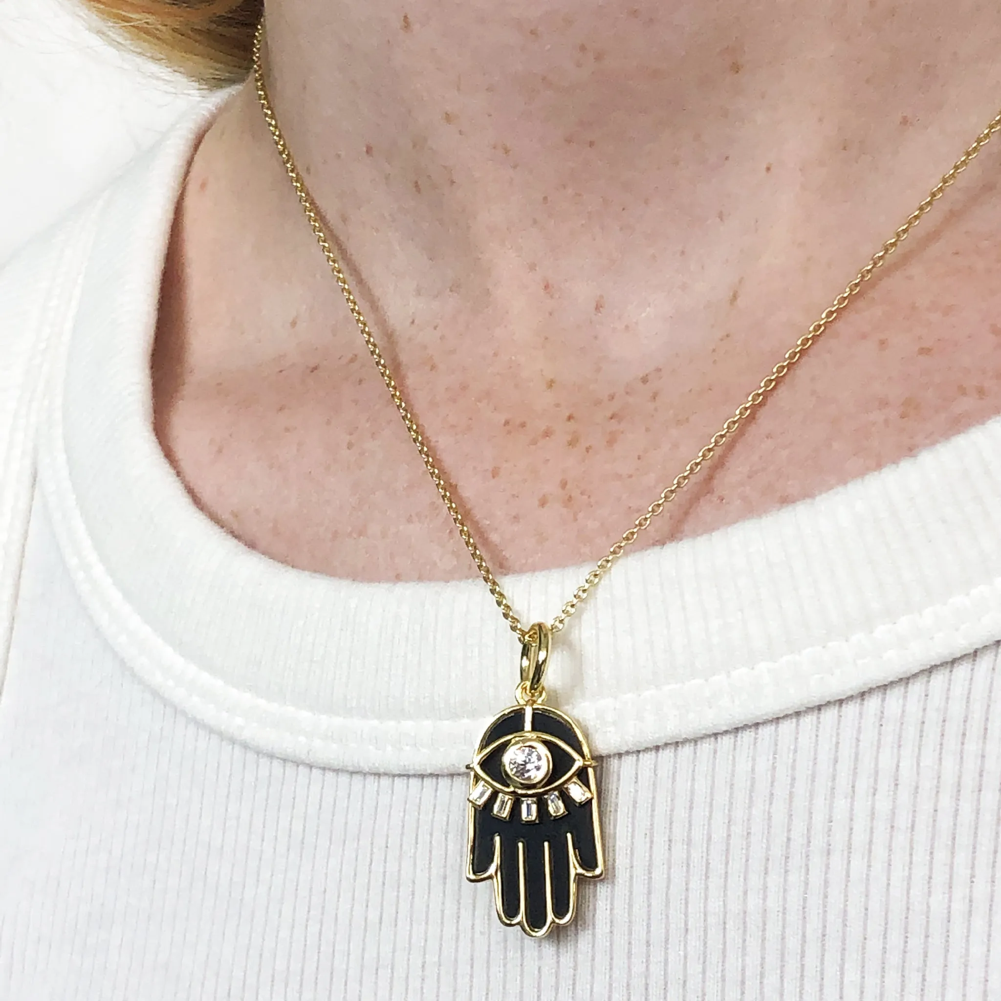 Hamsa Necklace