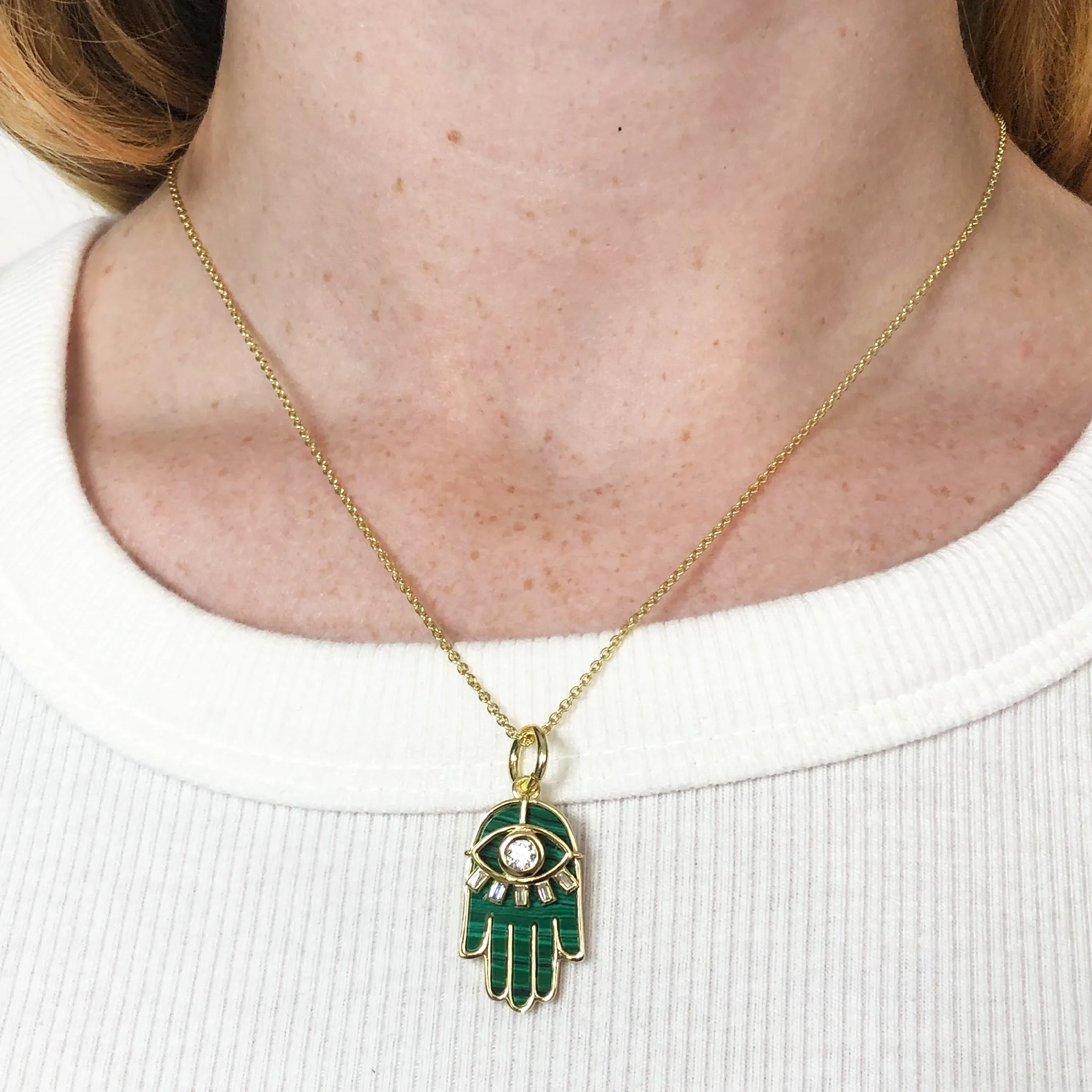 Hamsa Necklace